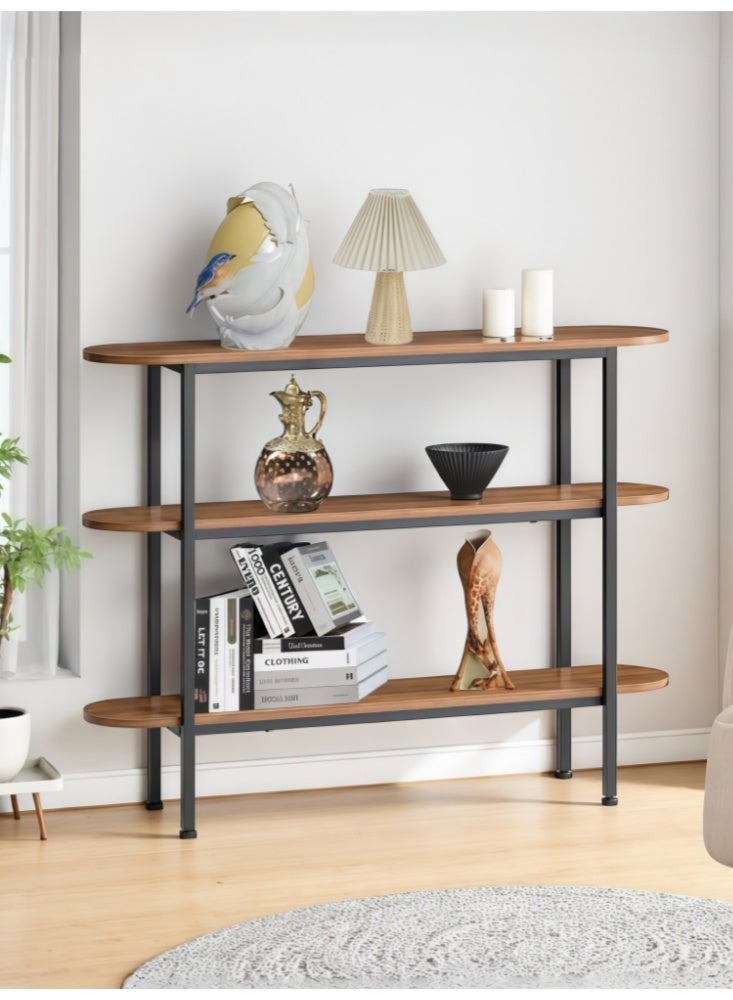 زانوتا طاولة استقبال طاولة كونسول 110سم للمدخل، طاولة قهوة أريكة منزلية حديثة، طاولة مدخل، غرفة طعام، طاولة عرض للمطبخ، للممر، غرفة المعيشة، غرفة النوم - Image 1